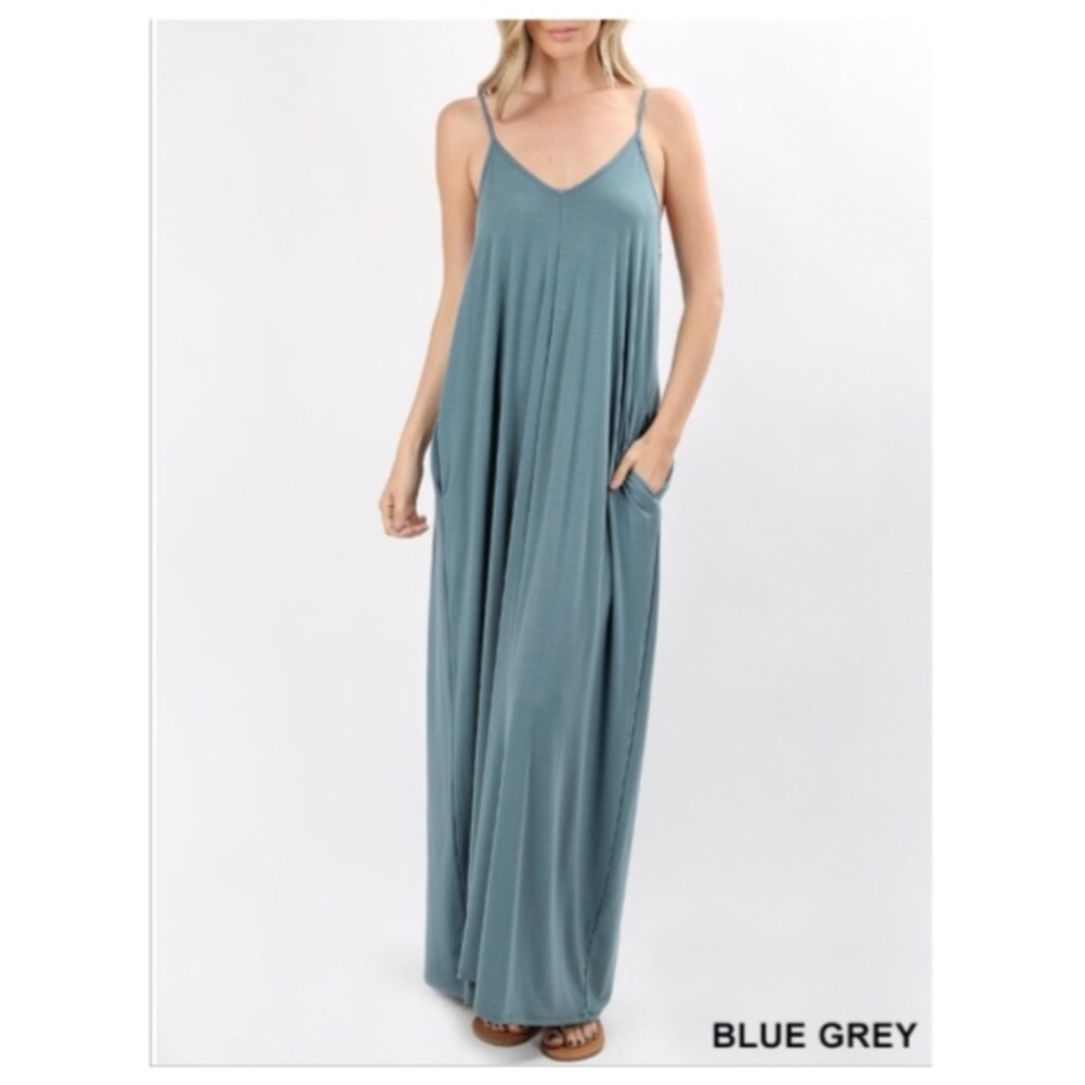 New! Oversized Cocoon Maxi Dress